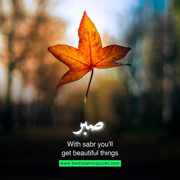 islamic quotes about sabr