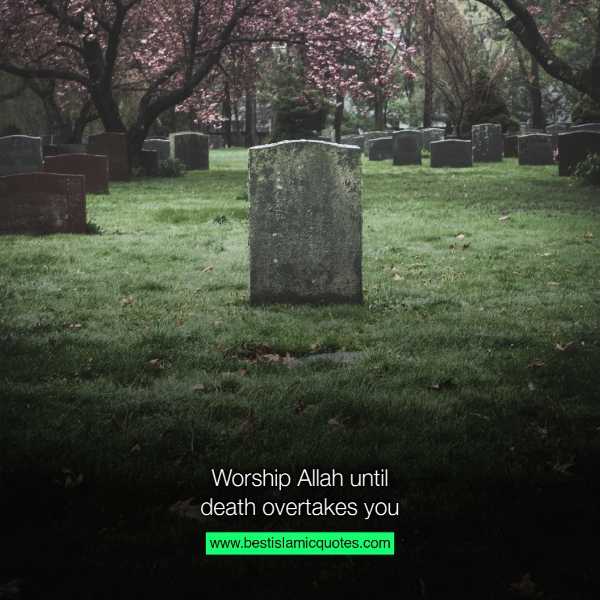 islamic quotes on death anniversary