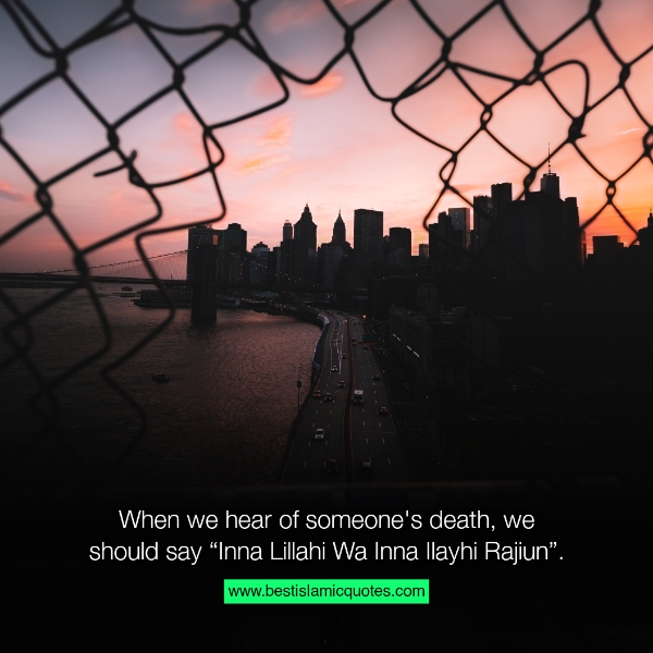 death anniversary islamic quotes