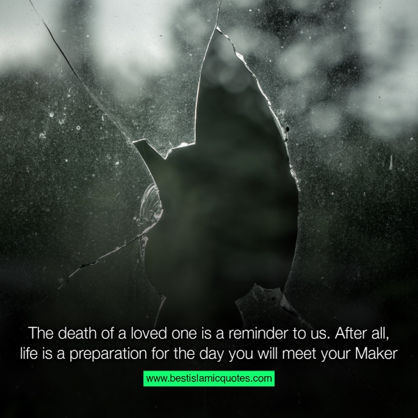 islamic death quotes in english