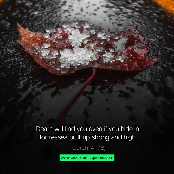 quotes about death in islam